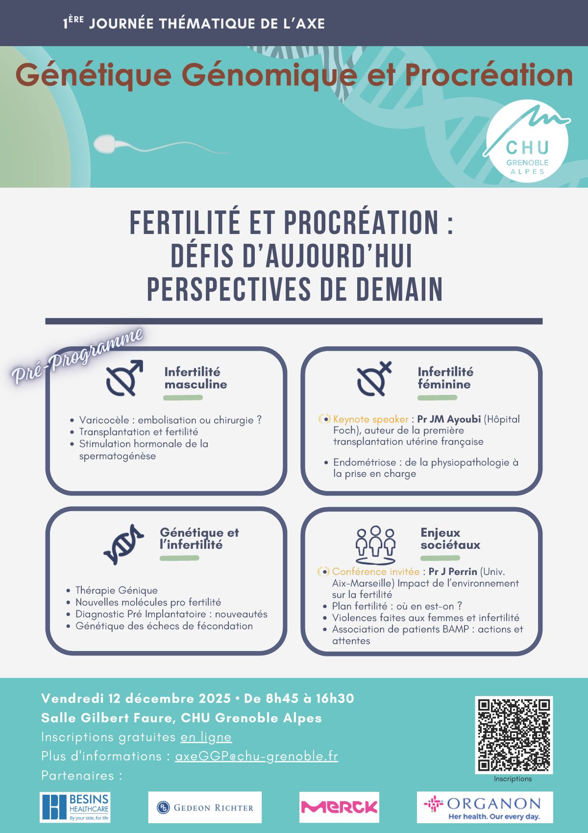 Fertilité et procréation : Défis d’aujourd’hui, Perspectives de demain